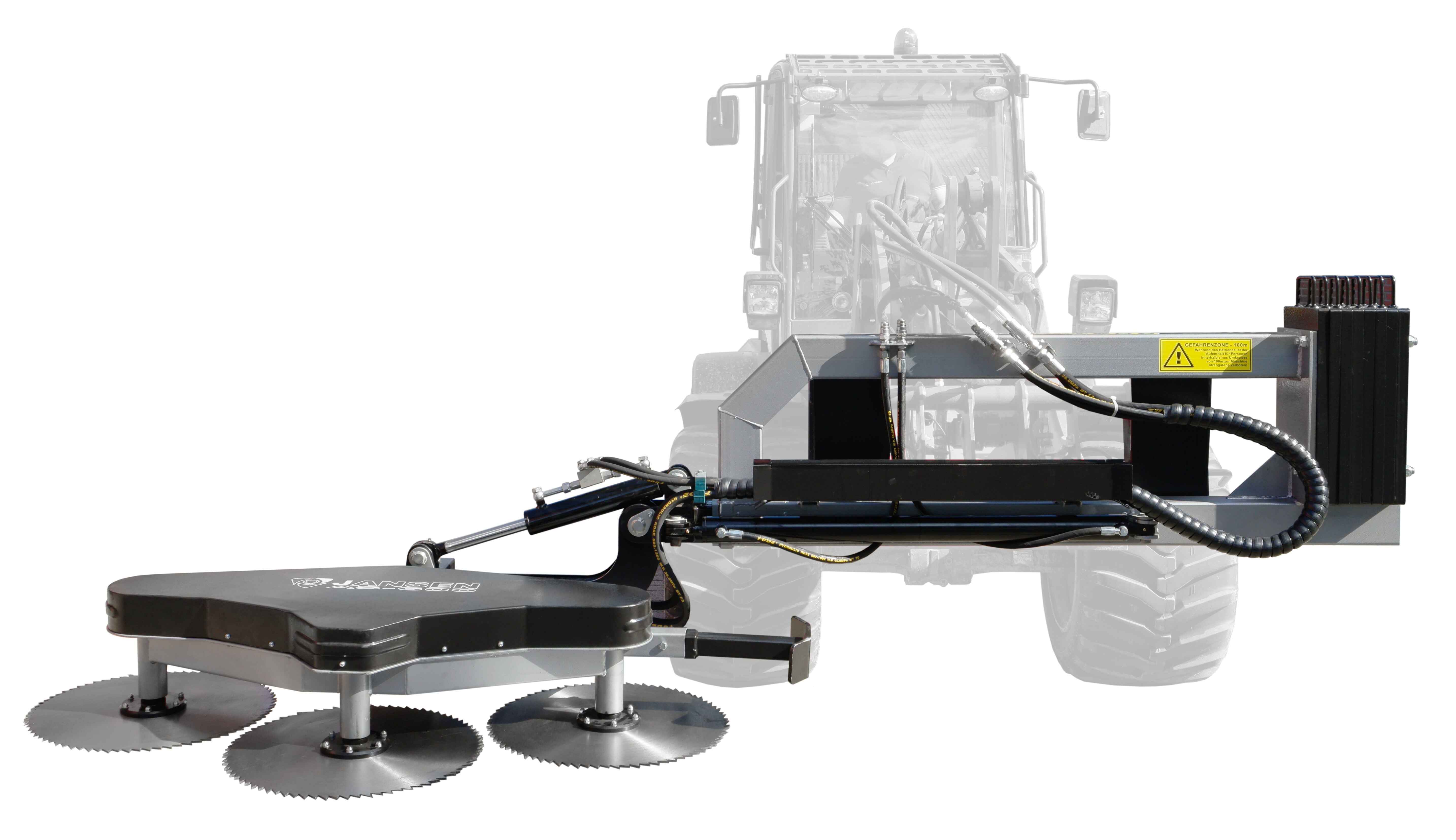 AS-600 Astsäge, Astschere, Traktor, Frontlader, 1750 mm Breite